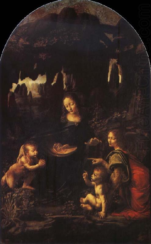 Virgin of the Rocks, Leonardo  Da Vinci